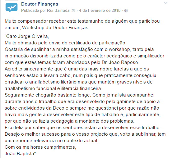 testemunhos-clientes-doutor finanças-workshop