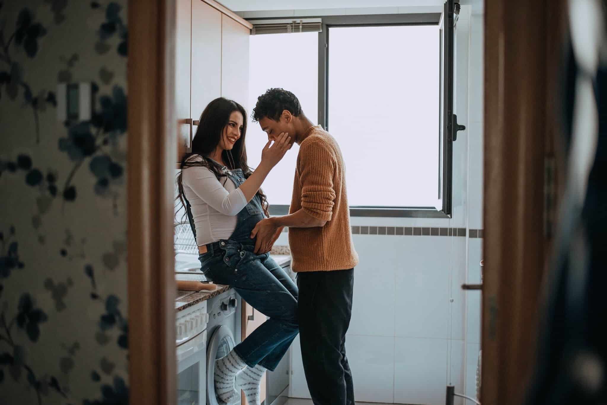 Família na cozinha