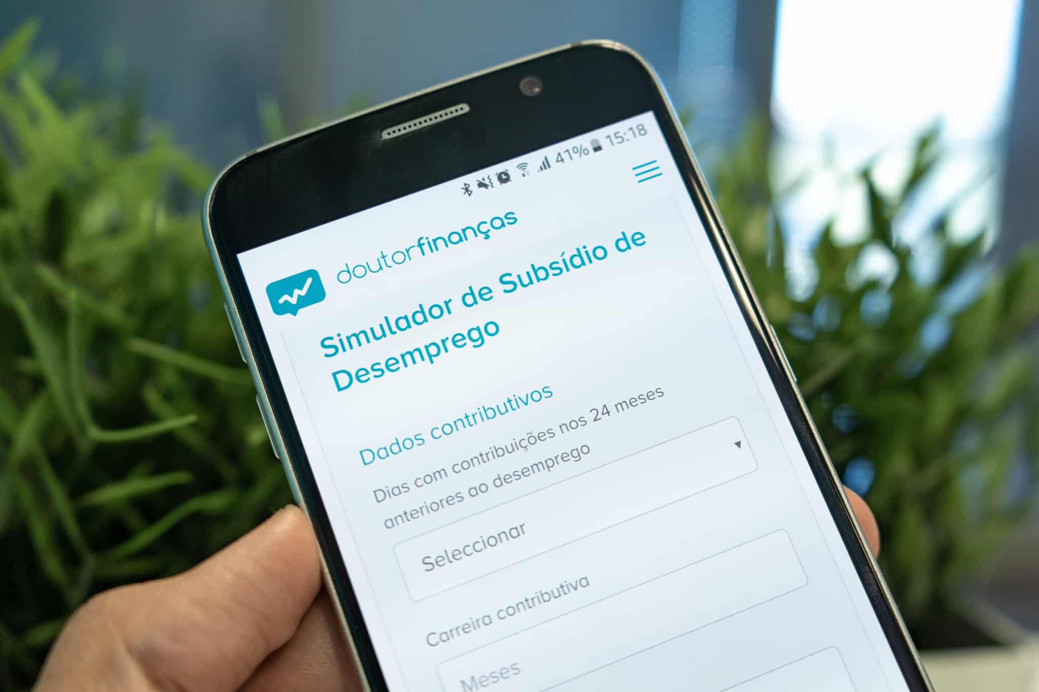 Simulador de Subsídio de Desemprego