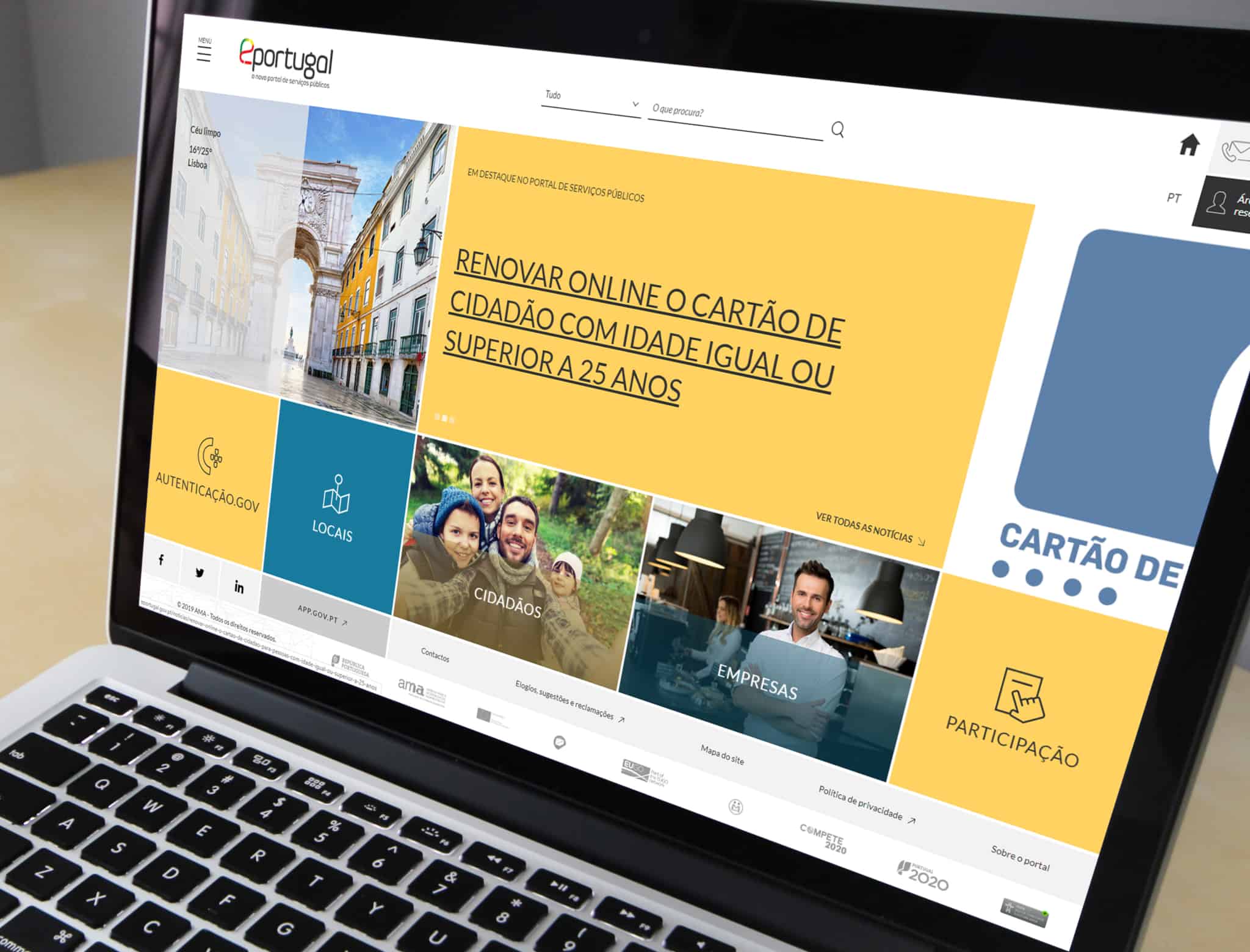 portal e-portugal computador portátil