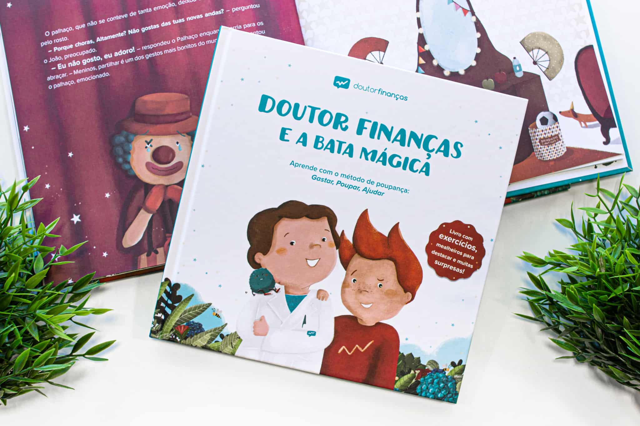 livro doutor finnaças e a bata mágica