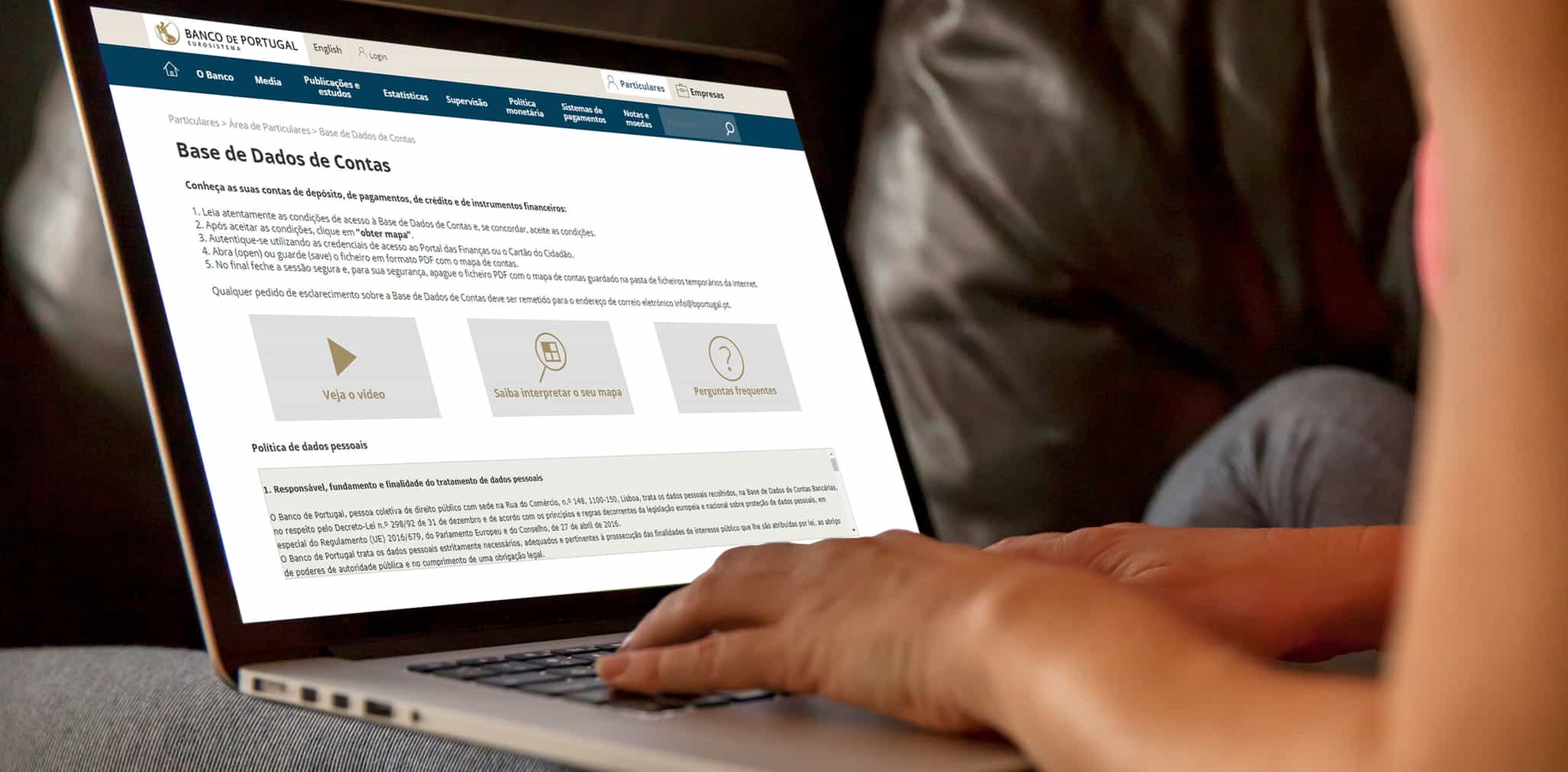 consulta de site Banco de Portugal_contas