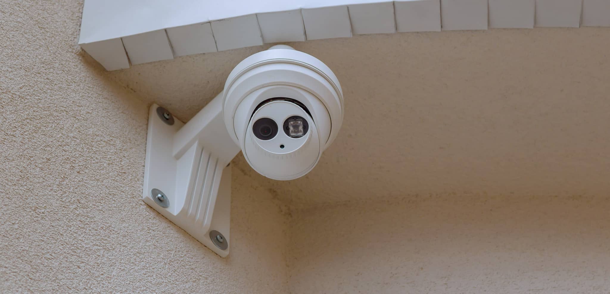 Camera de vigilância de uma casa