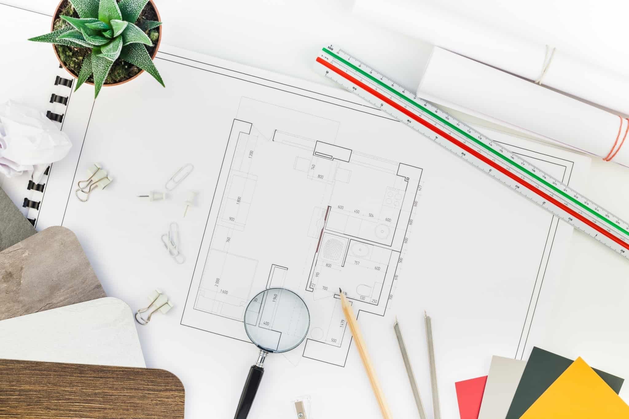 plano de arquitectura para casa