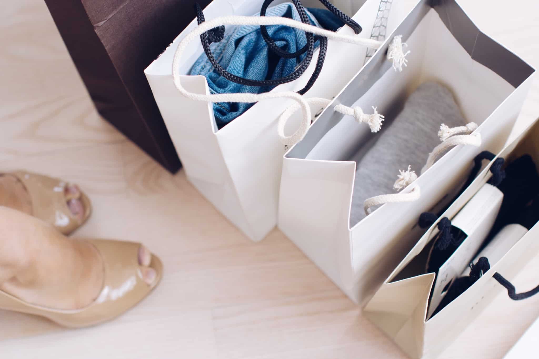sacos de compras