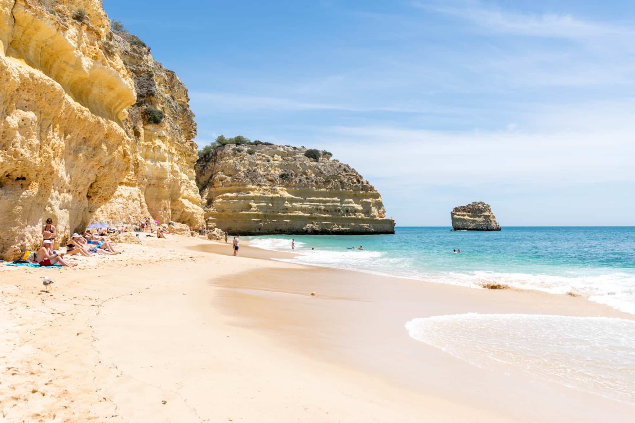praia da marinha no algarve