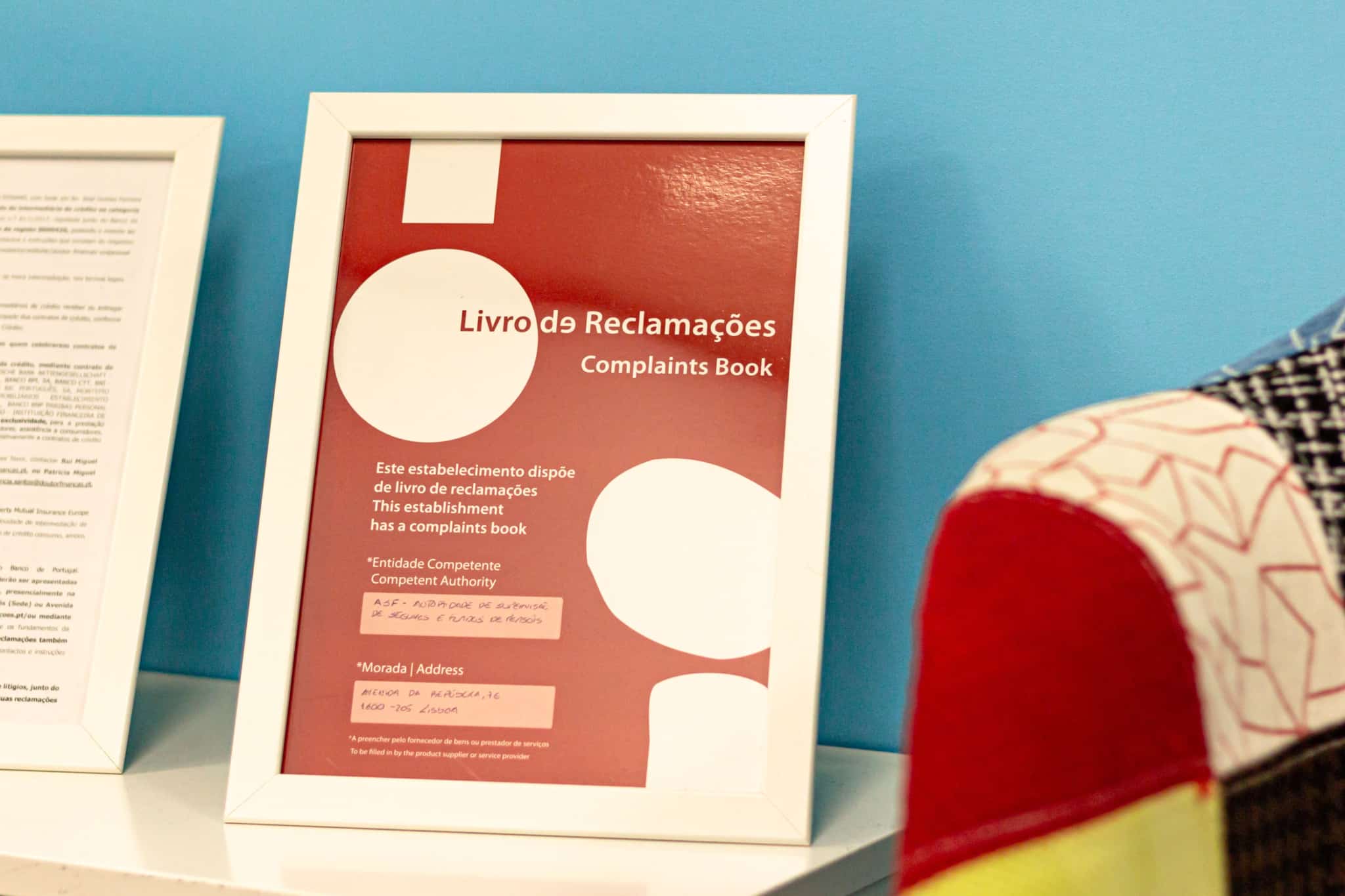 capa do licro de reclamações