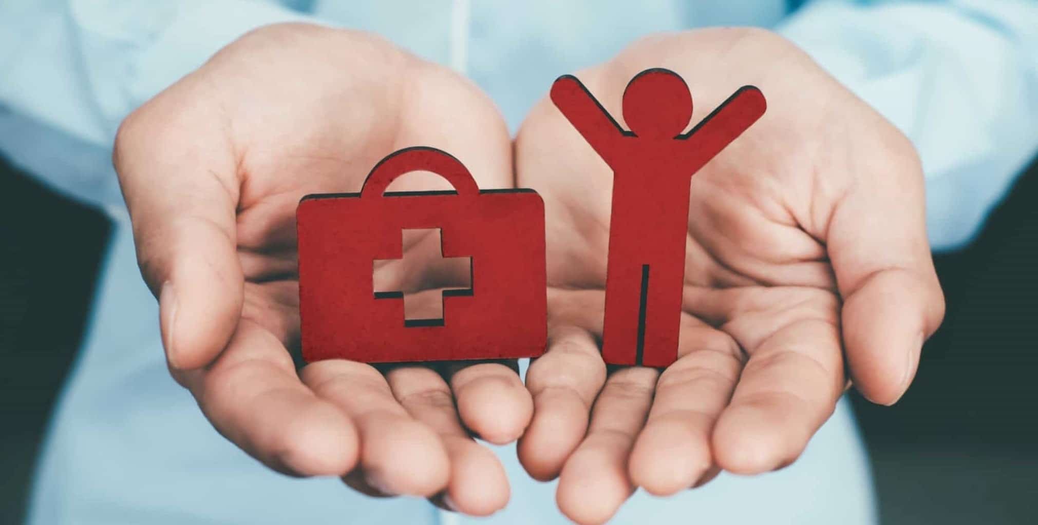 Life and health insurance policy concept idea. Finance and insurance.