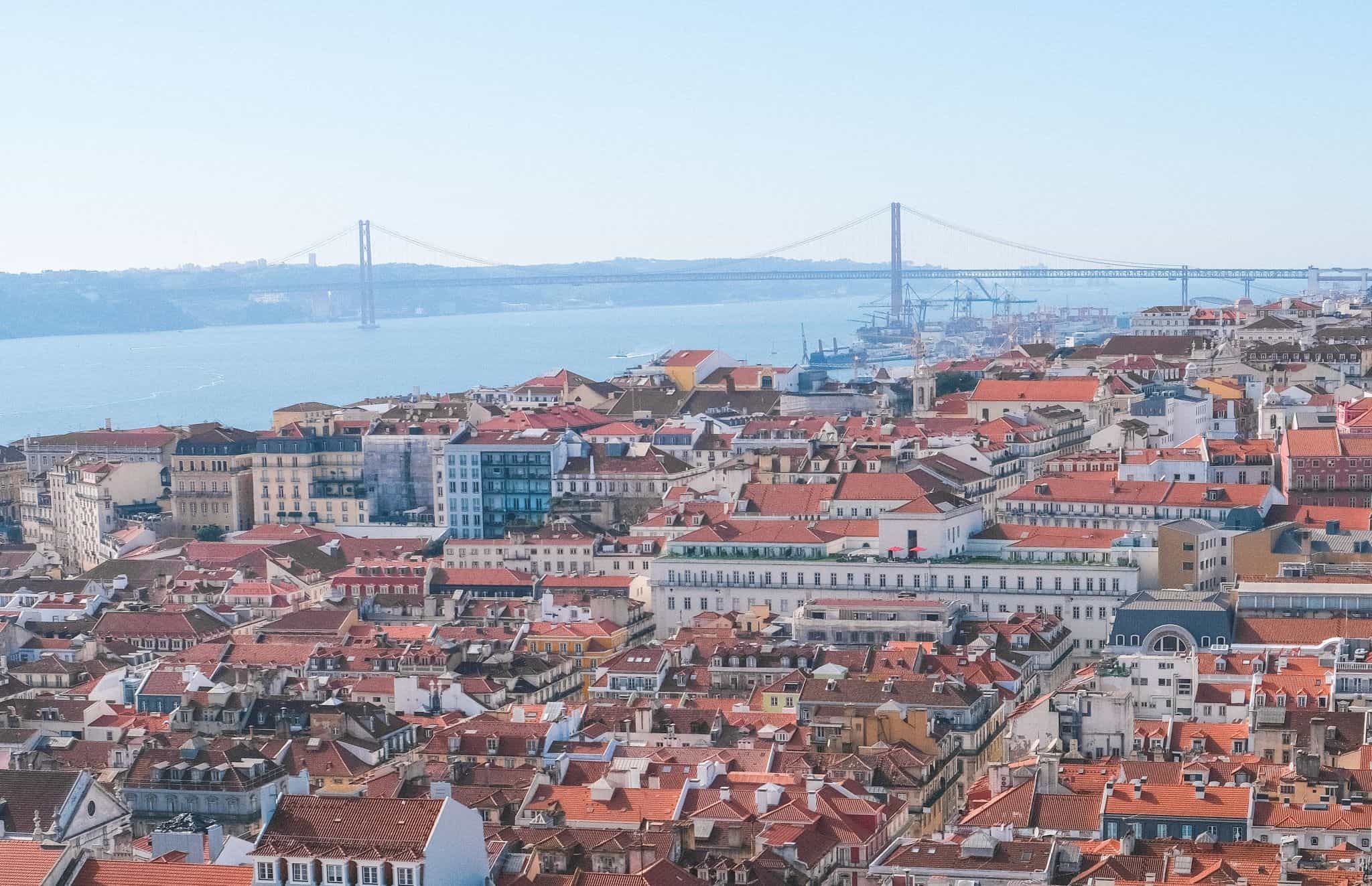Vista panorâmica de Lisboa
