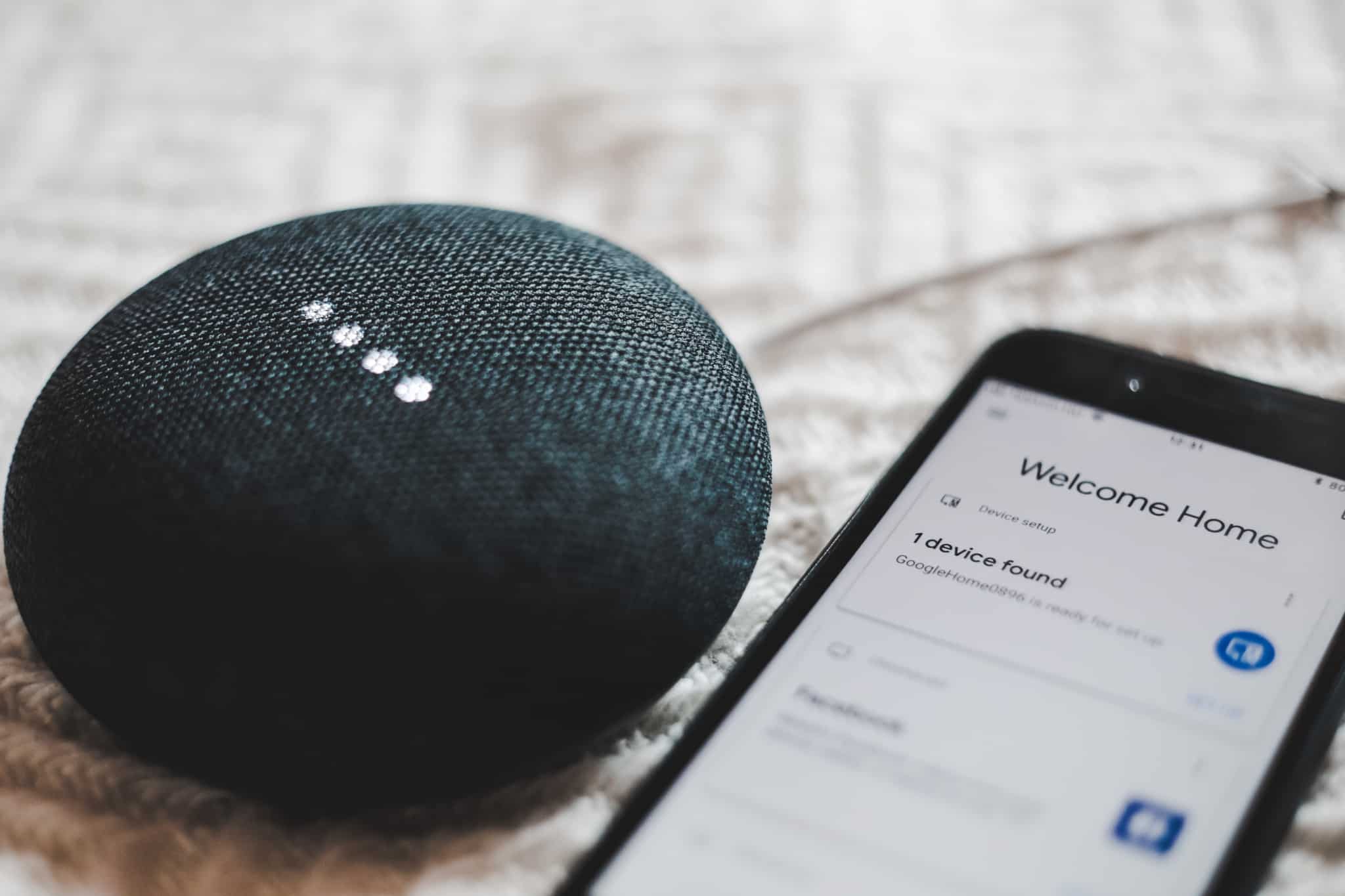 smartphone com controlo de casa