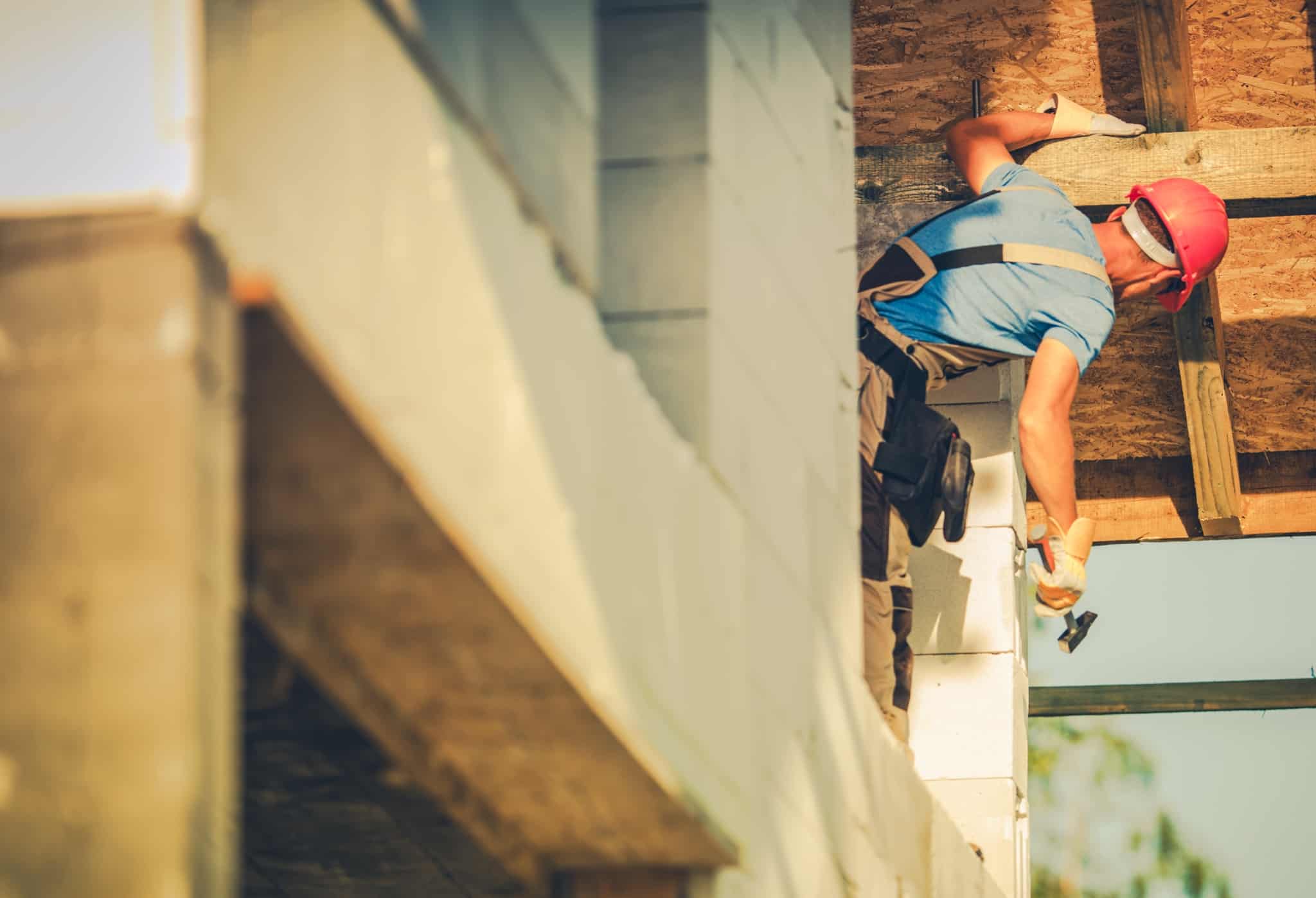 trabalhador da construção a trabalhar numa obra