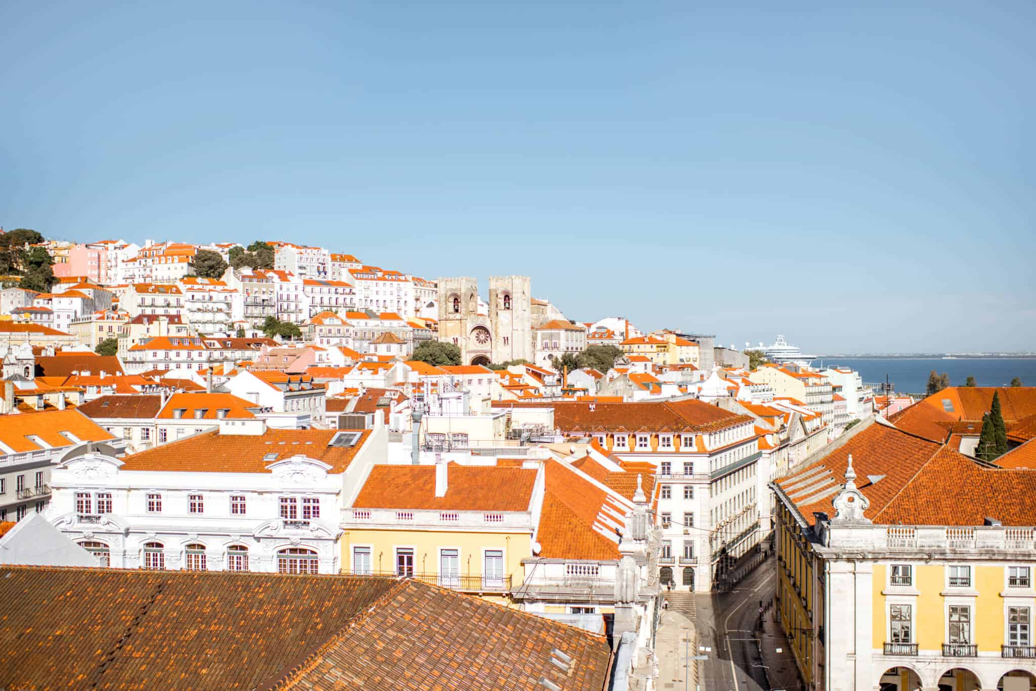 Vista da cidade de Lisboa
