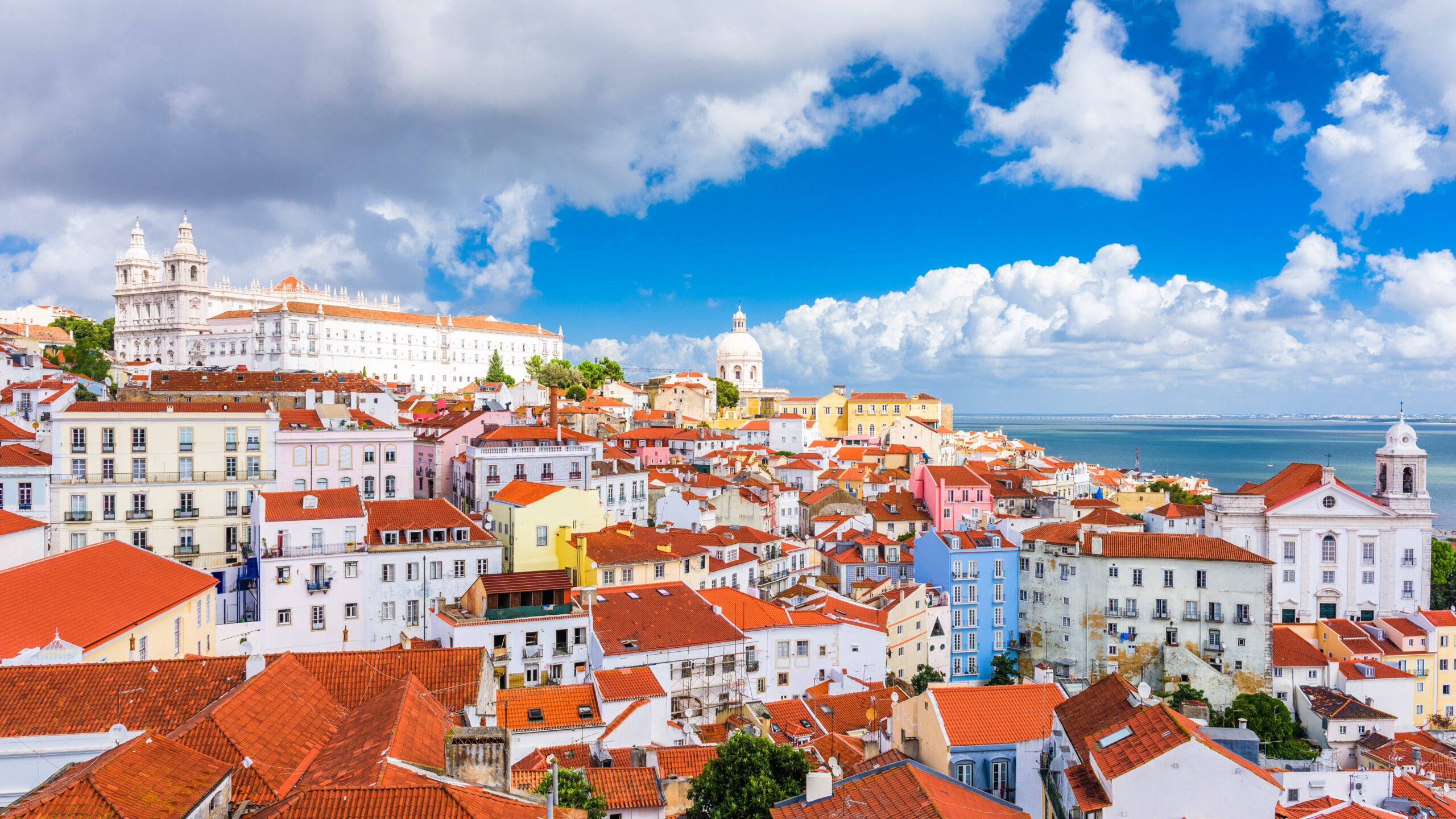 vista da cidade de Lisboa a ilustrar os novos dados da avaliação bancária na habitação