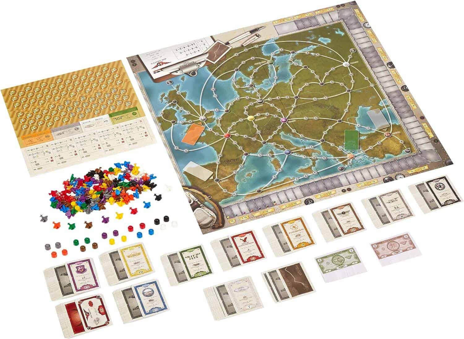Jogo de tabuleiro Airlines Europe
