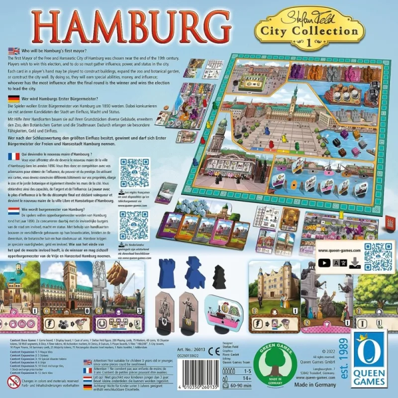 Jogo de tabuleiro Hamburgo