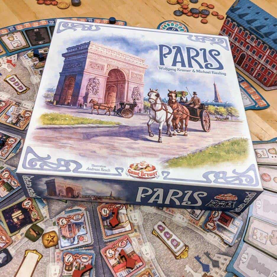 Jogo de tabuleiro Paris